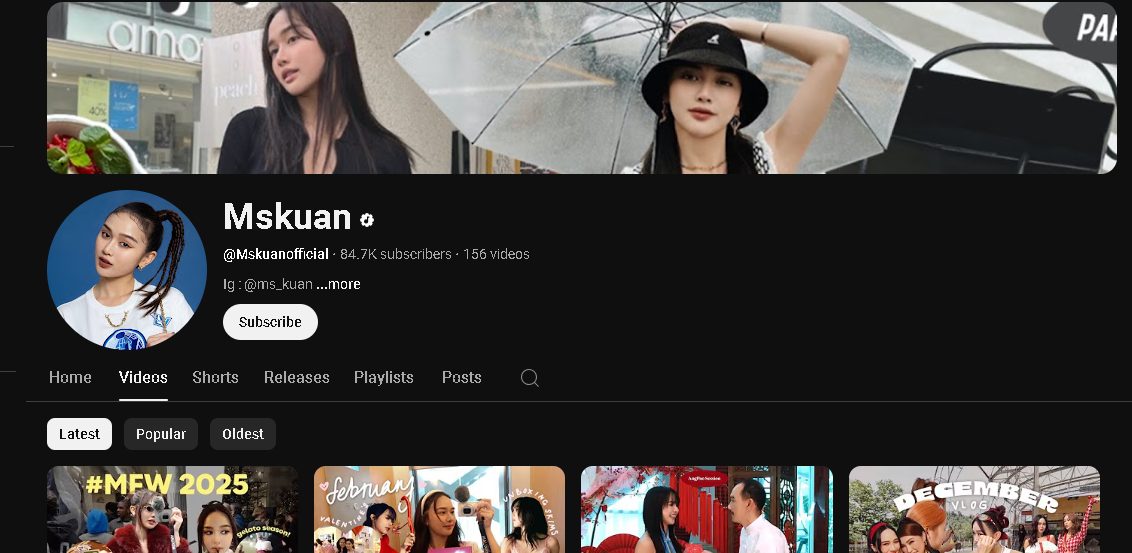 Christinna Kuan Malaysia Chinese Influencers